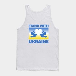 Stand with Ukraine Tank Top